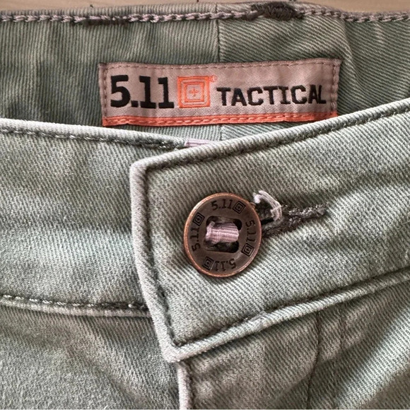 5.11 Tactical Women's Pants in Olive Green - Picture 6 of 16